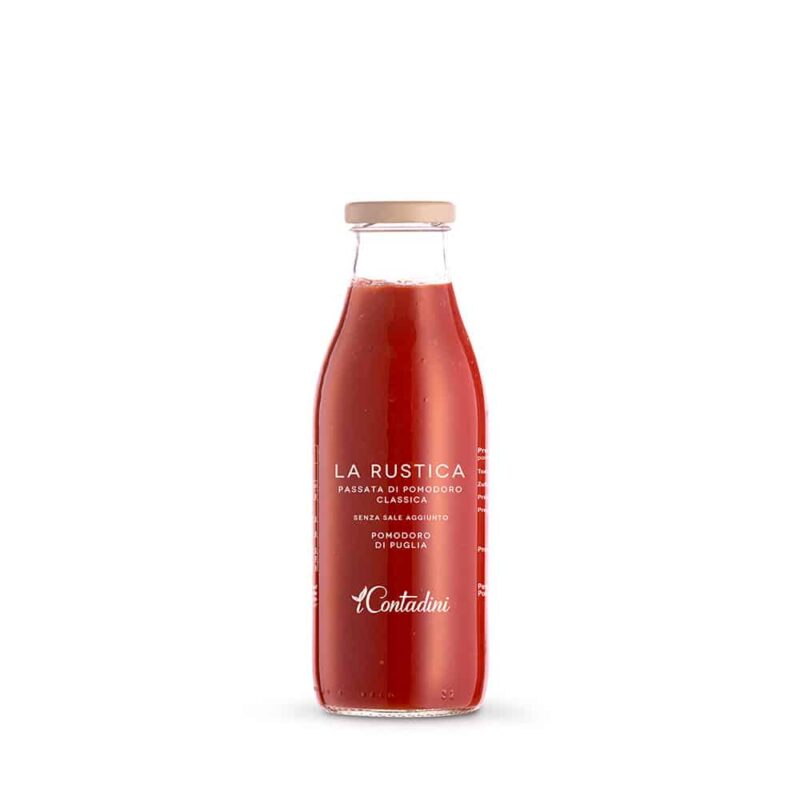 Traditionel tomat sauce passata rustica, 0,5 kg - IC