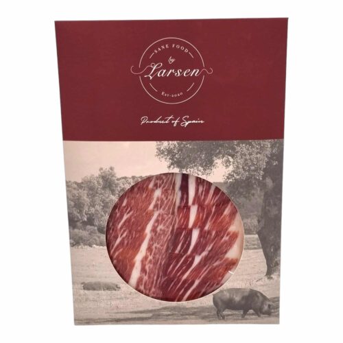 Iberico håndskåret sortfodsskinke 100 gr