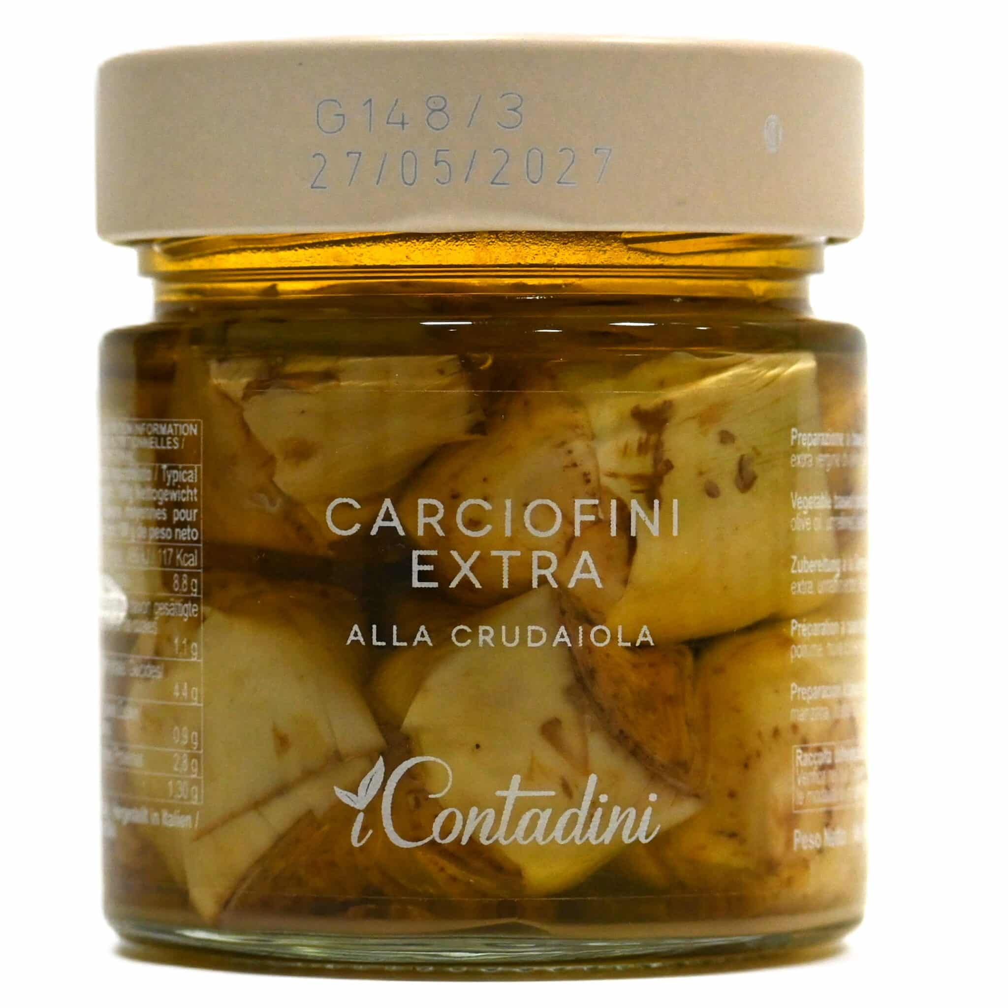 iContadini – Små Artiskokhjerter alla Crudaiola