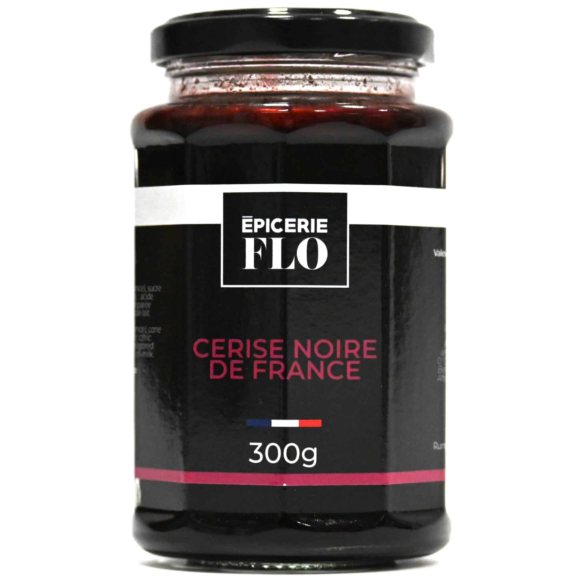 Épicerie Flo – Fransk Sort Kirsebærmarmelade 300 g