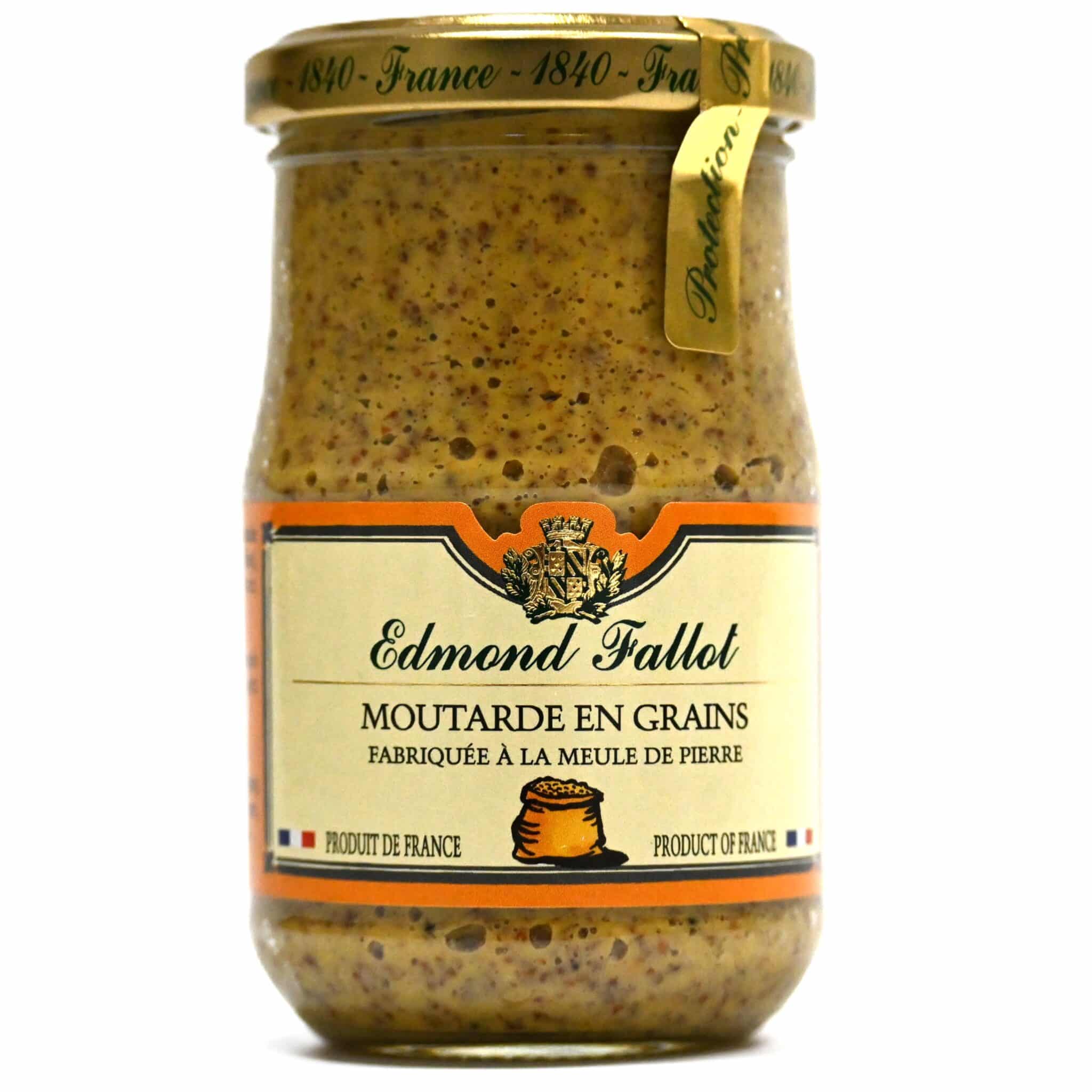 Edmond Fallot – Fransk Sennep med Korn Moutarde en Grains