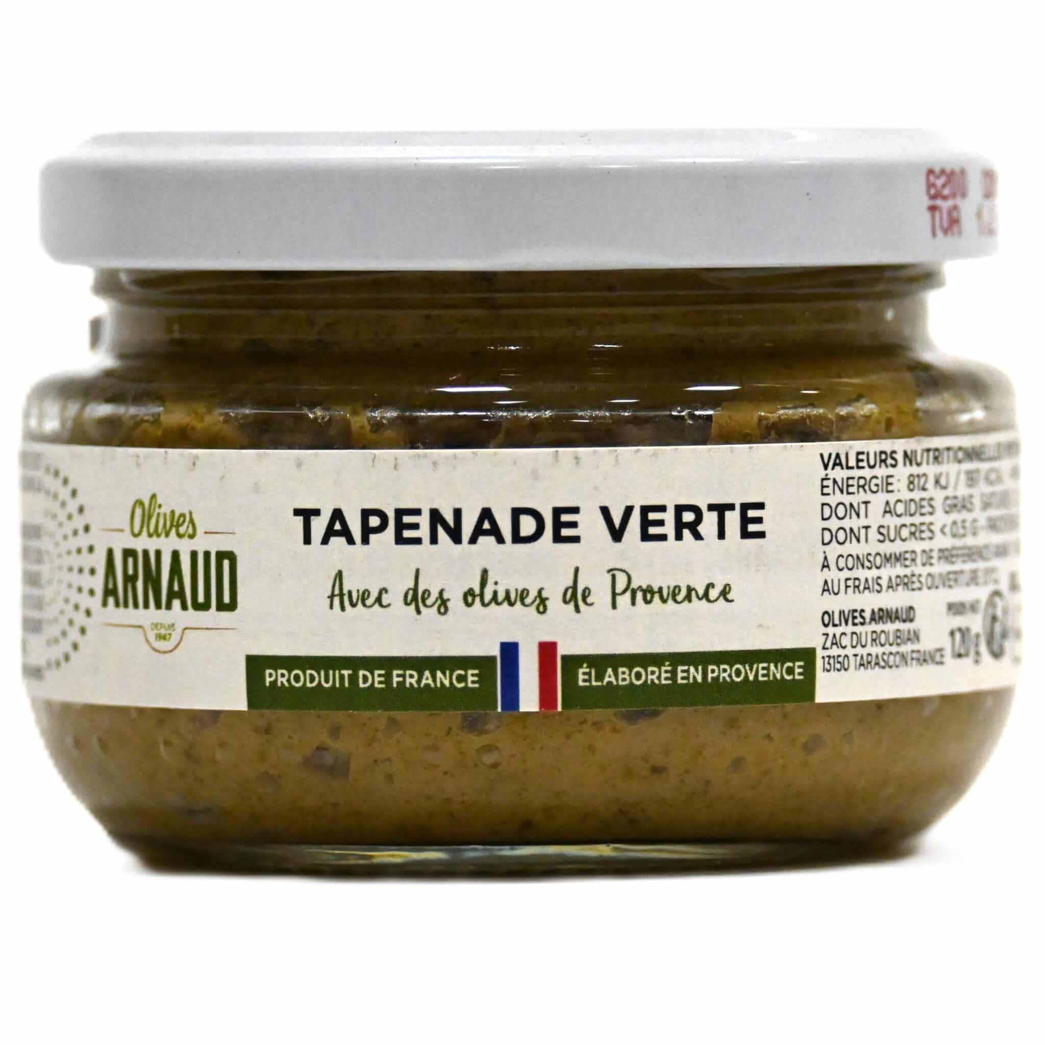 Olives Arnaud – Tapenade af Grønne Oliven fra Provence 90 g